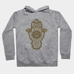 Hamsa illustration Hinduism design Hoodie